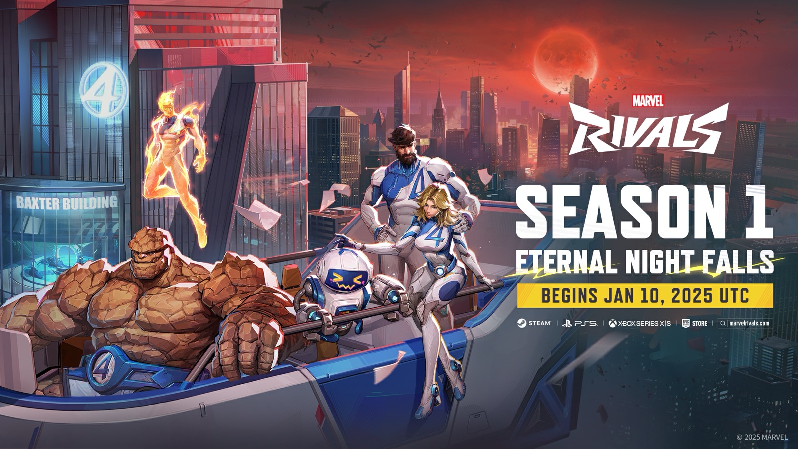 Season 1 Eternal Night Falls key art